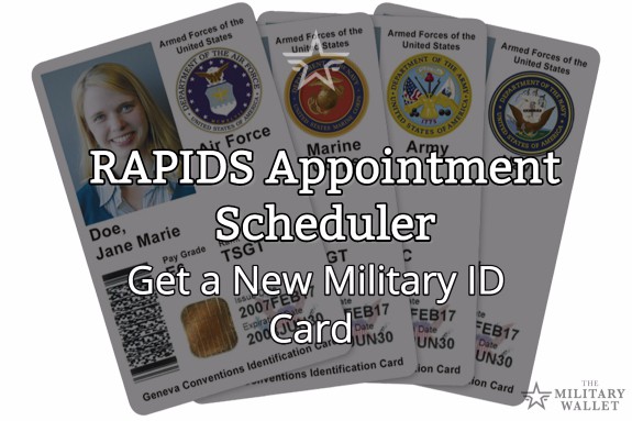 RAPIDS Appointment Scheduler - New Military ID Card Appointment